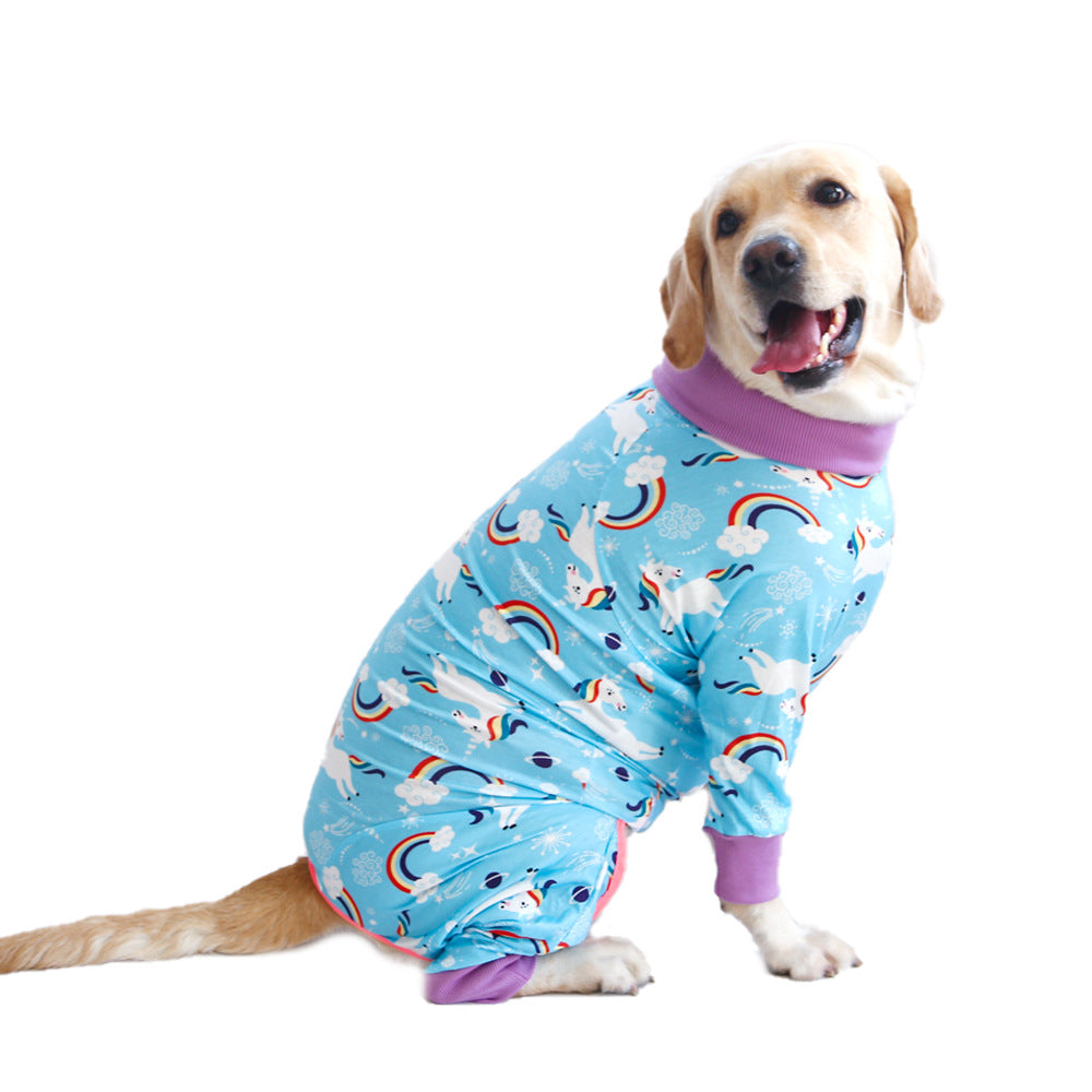 Dog Four-legged Clothes Pet Clothing Cute Print