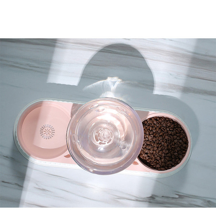 Plastic Pet Feeding Drinkers Dog Automatic