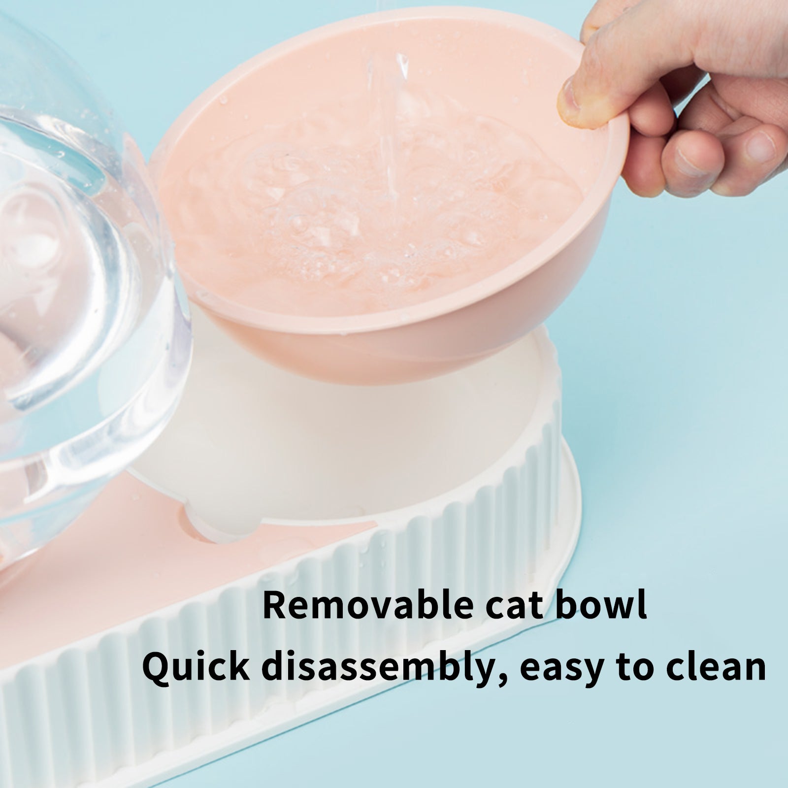 Plastic Pet Feeding Drinkers Dog Automatic