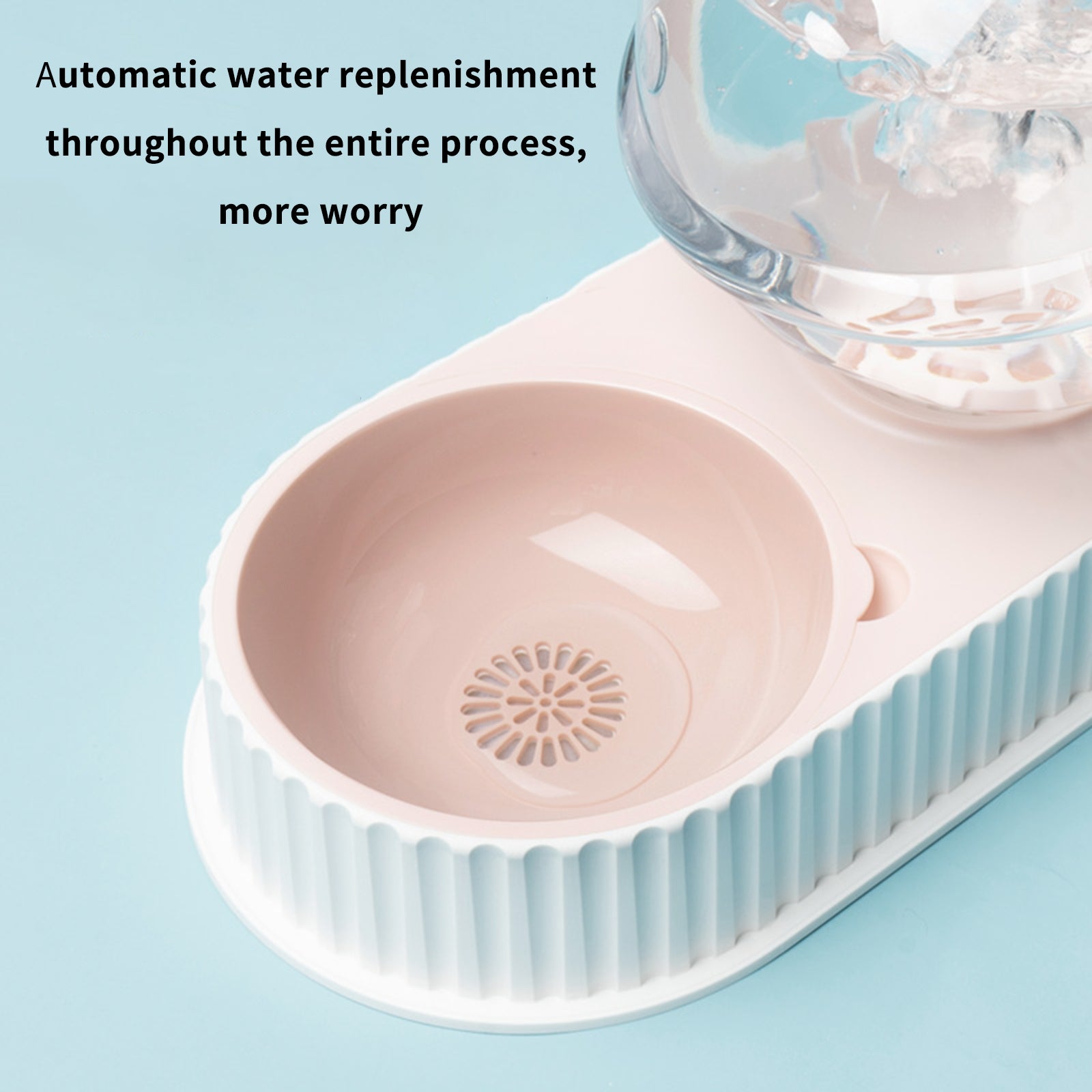 Plastic Pet Feeding Drinkers Dog Automatic