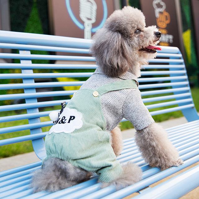 Pet Dog Clothes Small Dog Thin Overalls Clothing