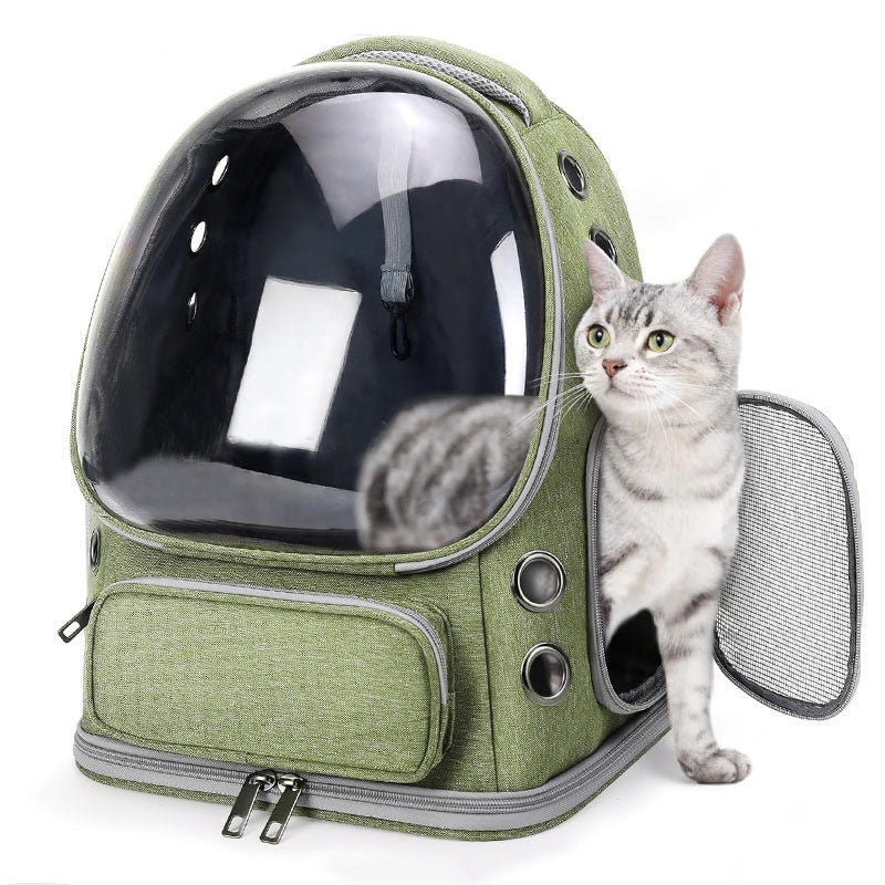Portable Cat Backpack Transparent Space
