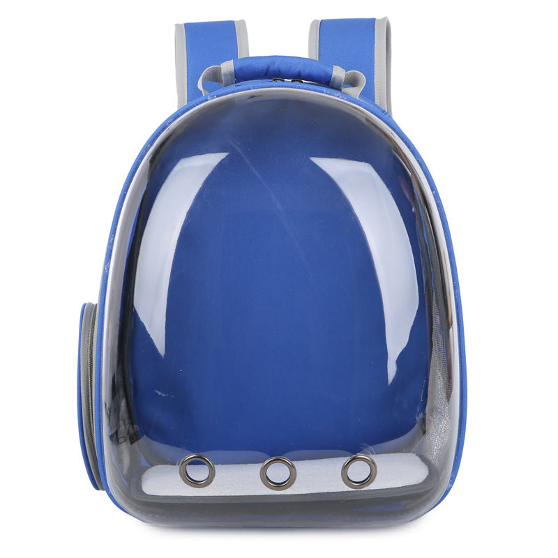Transparent Space Bag Backpack For Dogs