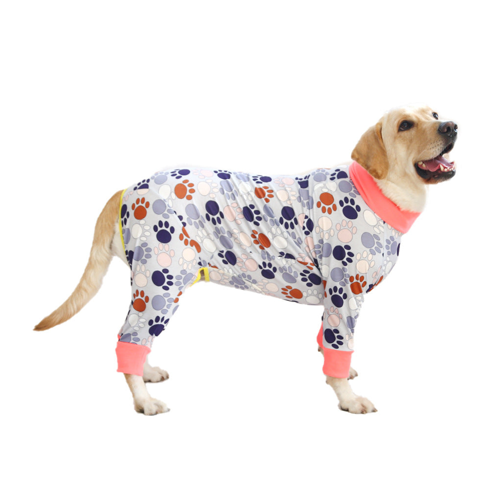 Dog Four-legged Clothes Pet Clothing Cute Print