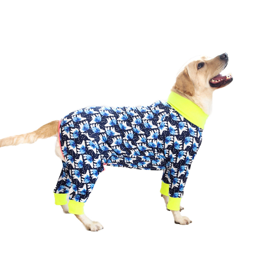 Dog Four-legged Clothes Pet Clothing Cute Print