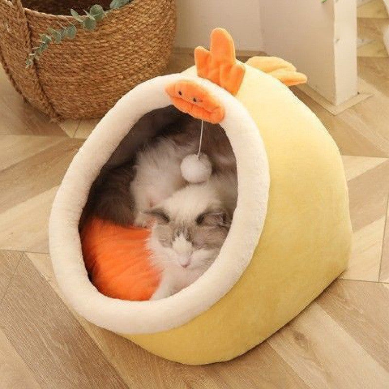 Cat Litter Villa Semi-enclosed Removable