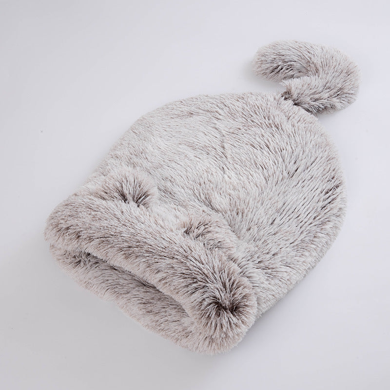 Cat Sleeping Bag Warm Semi Enclosed Pet Nest