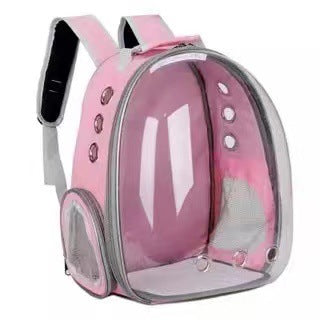 Transparent Space Bag Backpack For Dogs