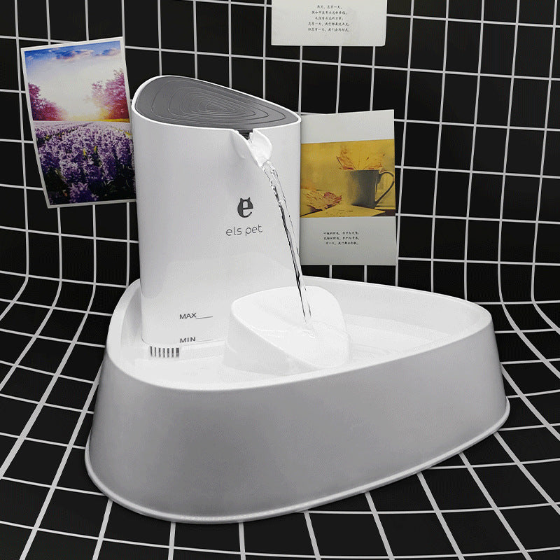 Pet Cat Water Fountain Feeding Machine