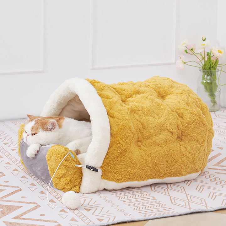 Warm Semi-enclosed Cat Litter Pet Supplies