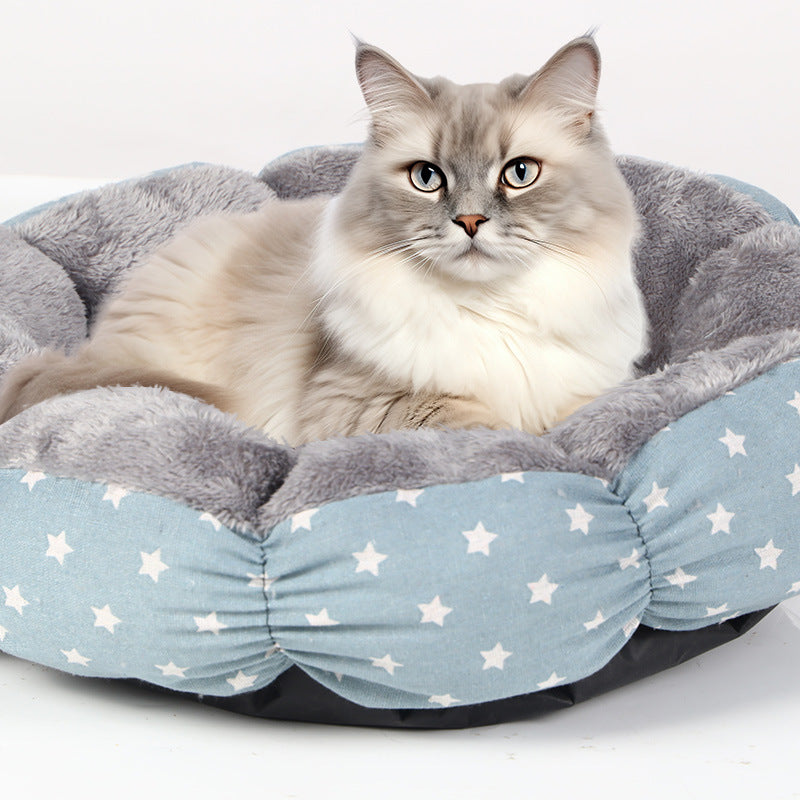 Cats Calming Donut Bed For Puppy