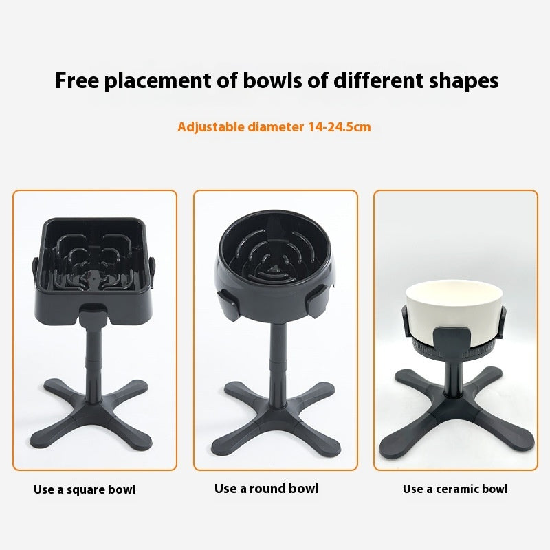 Pet Dog Bowl Bracket Lifting Adjustable