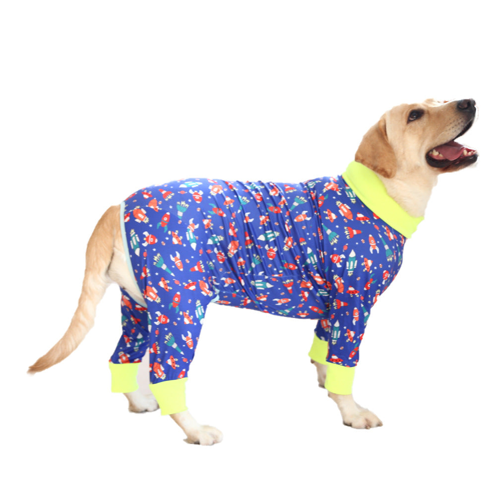 Dog Four-legged Clothes Pet Clothing Cute Print