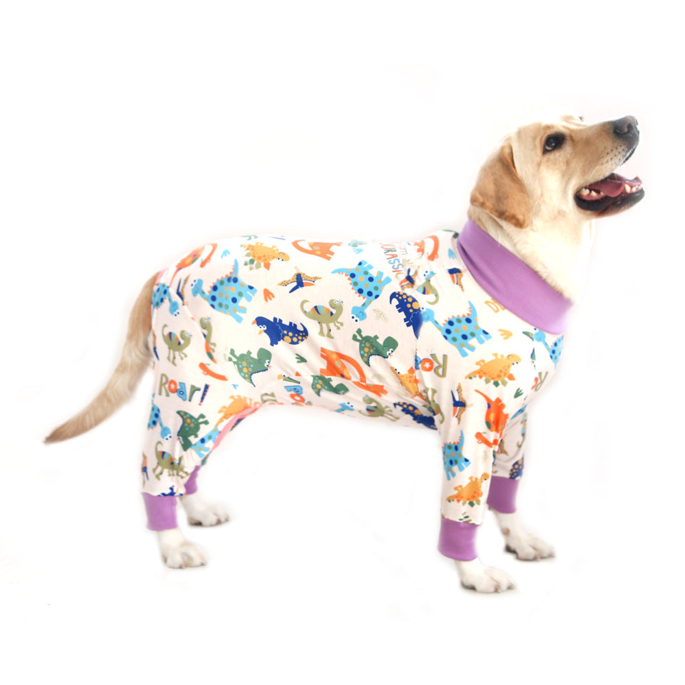 Dog Four-legged Clothes Pet Clothing Cute Print