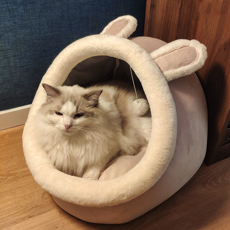 Cat Litter Villa Semi-enclosed Removable