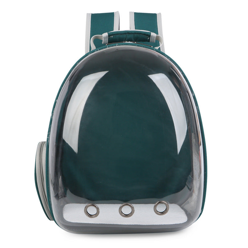 Transparent Space Bag Backpack For Dogs