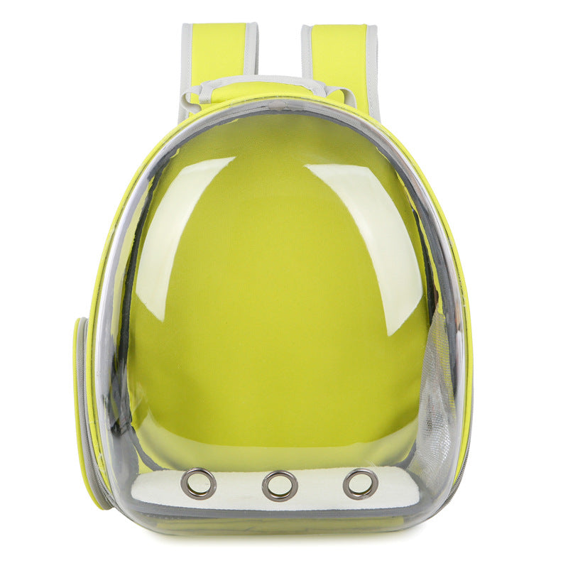 Transparent Space Bag Backpack For Dogs