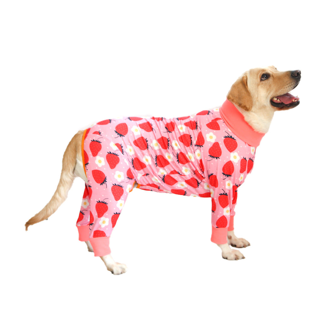 Dog Four-legged Clothes Pet Clothing Cute Print