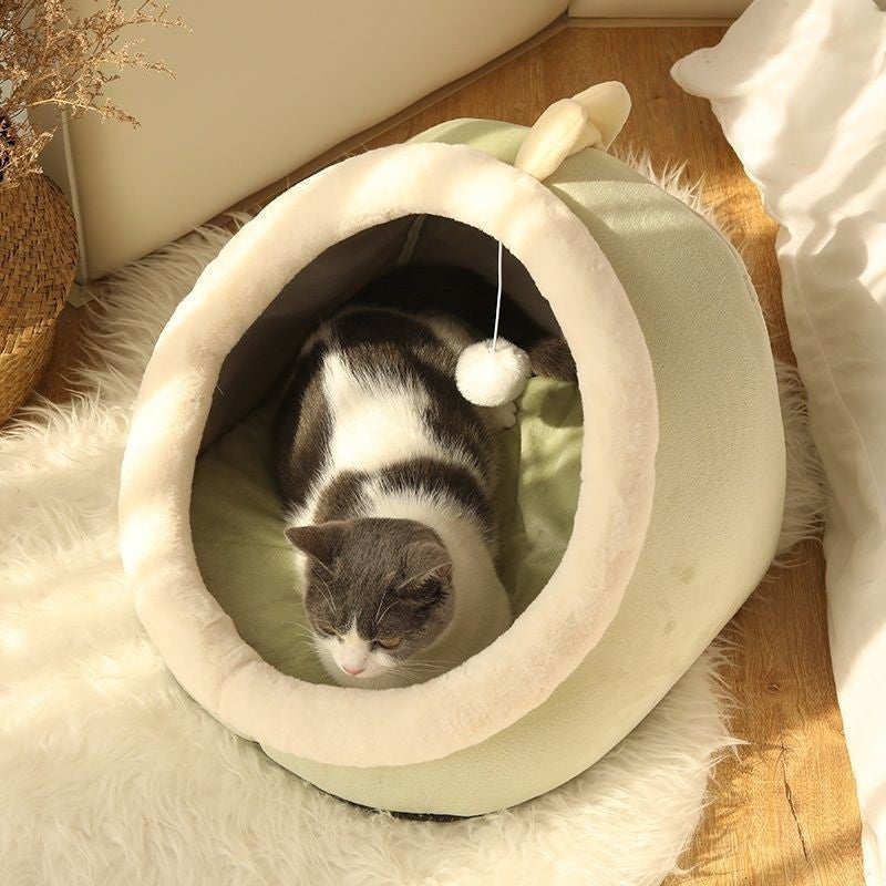 Cat Litter Villa Semi-enclosed Removable