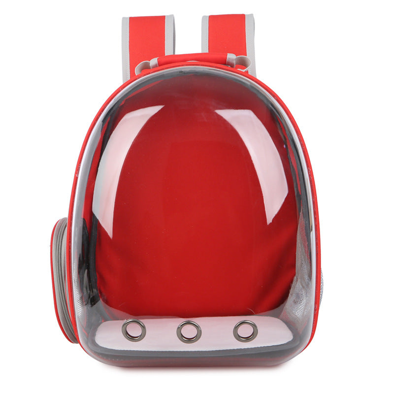 Transparent Space Bag Backpack For Dogs